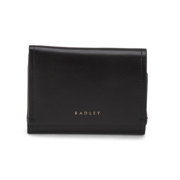 RADLEY LONDON Black Leather Lexington Lane Small Trifold Wallet - Picture 1 of 2